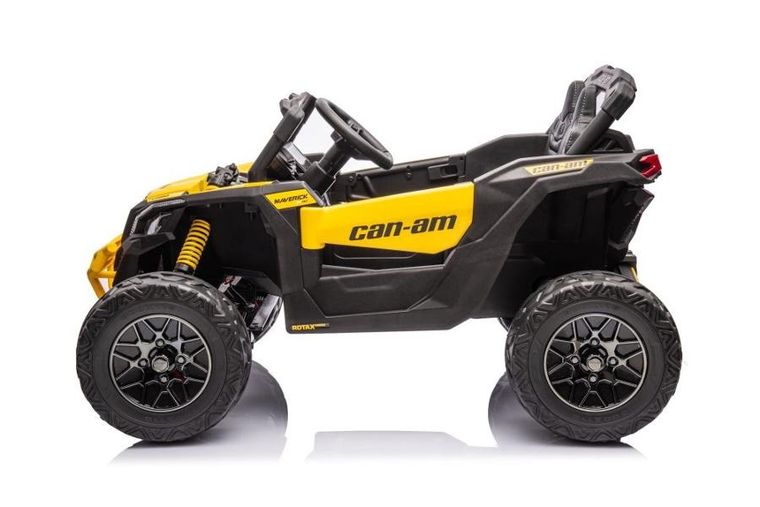 Lean Cars, Buggy Can-Am, pojazd na akumulator, DK-CA003, żółty