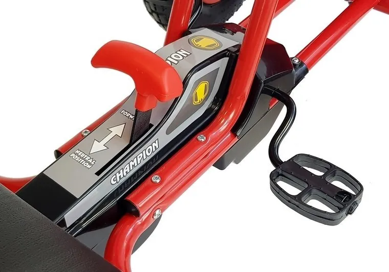 Lean Cars, gokart na pedały, a-18, czerwony