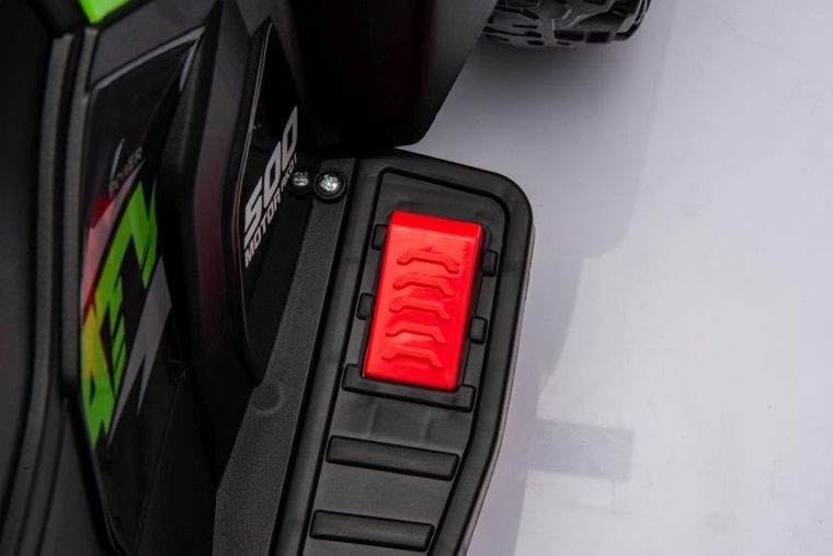 Lean Cars, GTS1155, quad na akumulator, zielony