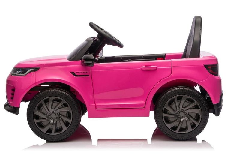Lean Cars, Land Rover Discovery, pojazd na akumulator, DLS-K06, różowy