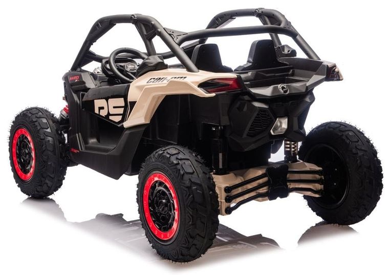 Lean Cars, Maverick Can-Am Turbo RS Strong Air, pojazd na akumulator, czarny-khaki