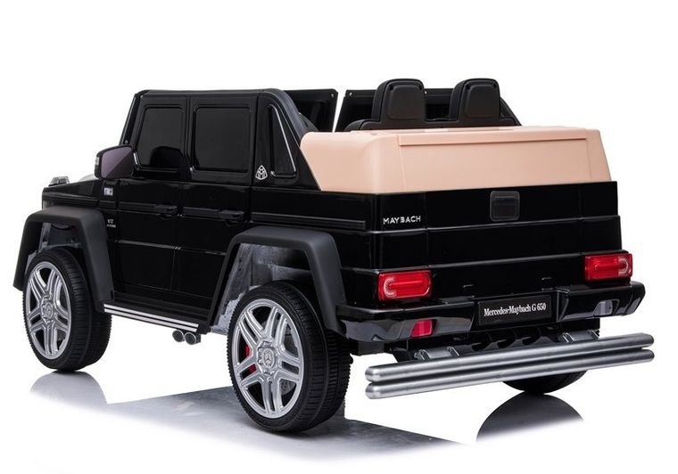 Lean Cars, Mercedes-Benz A100, pojazd na akumulator, czarny lakierowany