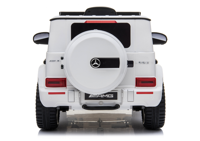 Lean Cars, Mercedes-Benz G63, pojazd na akumulator, biały BBH-0003