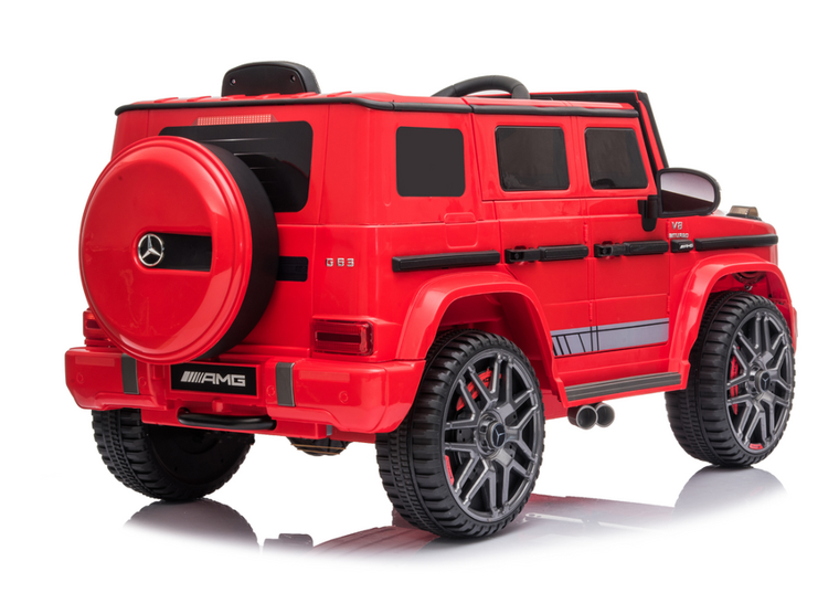 Lean Cars, Mercedes-Benz G63, pojazd na akumulator, czerwony, BBH-0003