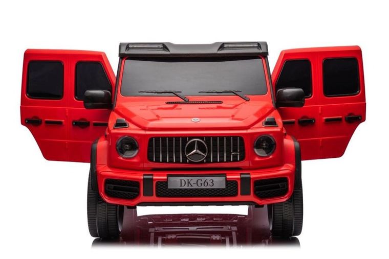 Lean Cars, Mercedes-Benz G63 XXL, pojazd na akumulator 4-4, czerwony