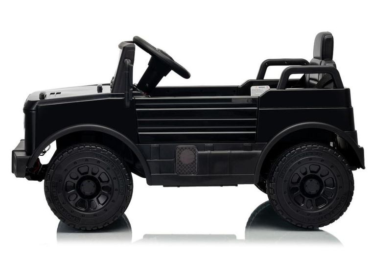 Lean Cars, Mercedes Unimog, pojazd na akumulator, HM7588 6V4Ah, czarny
