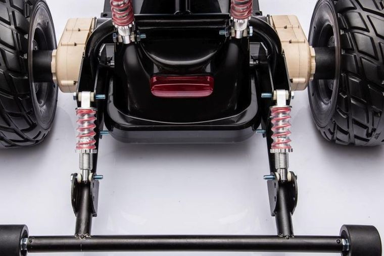 Lean Cars, motor trójkołowy, pojazd na akumulator, LL6688, 24V, czarny