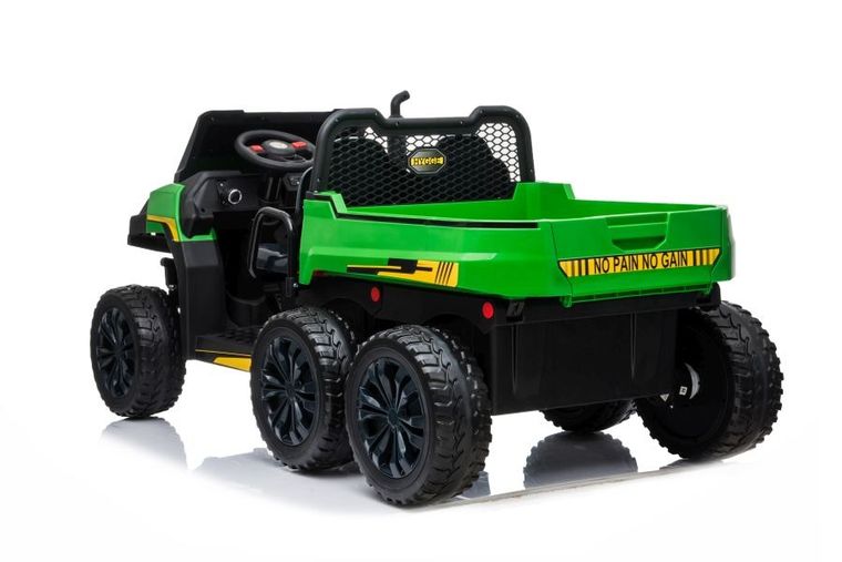 Lean Cars, pojazd na akumulator, A730-2 24V, zielono-czarny