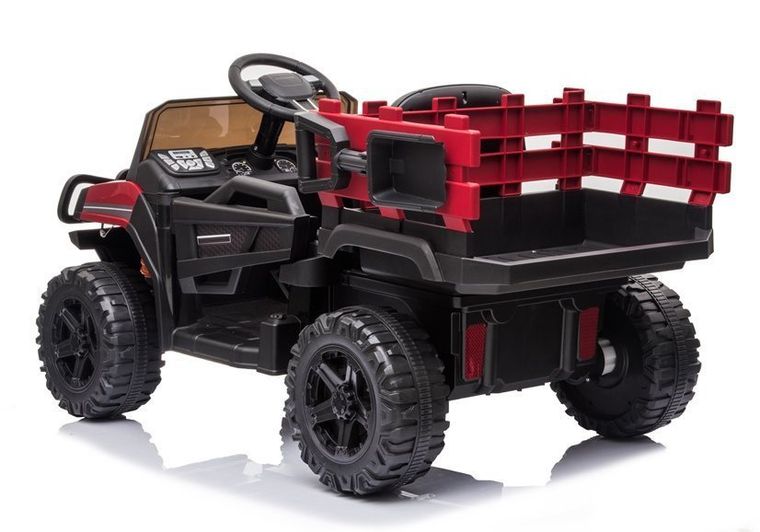 Lean Cars, pojazd na akumulator, BDM0926, czerwony