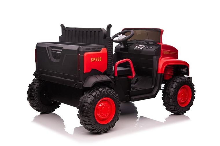 Lean Cars, pojazd na akumulator, JC222, czerwony