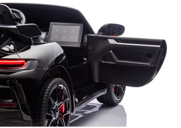 Lean Cars, Porsche GT3, pojazd na akumulator, DK-P911, czarny lakierowany