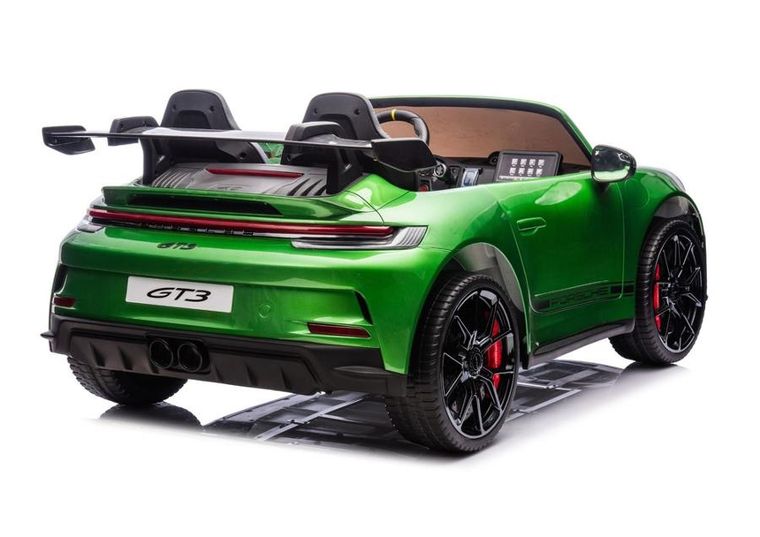 Lean Cars, Porsche GT3, pojazd na akumulator, DK-P911, zielony lakierowany