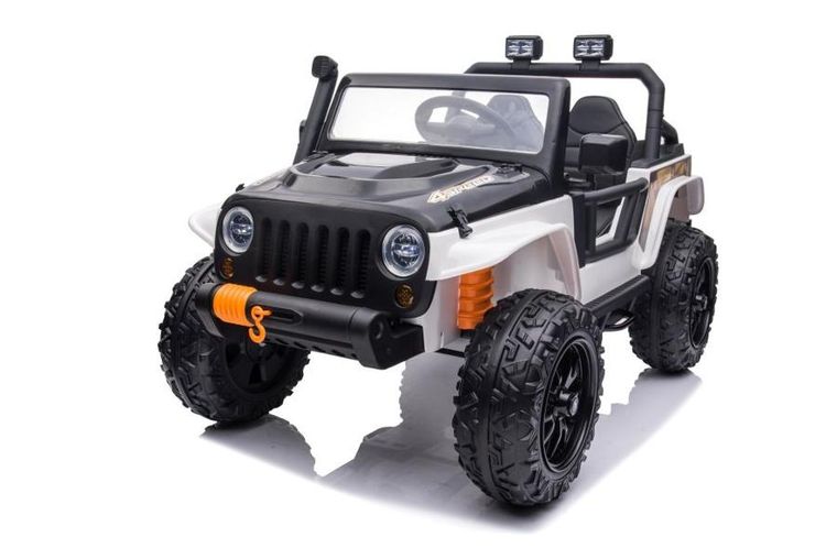 Lean Cars, terenówka, pojazd na akumulator, XB-1118, biały