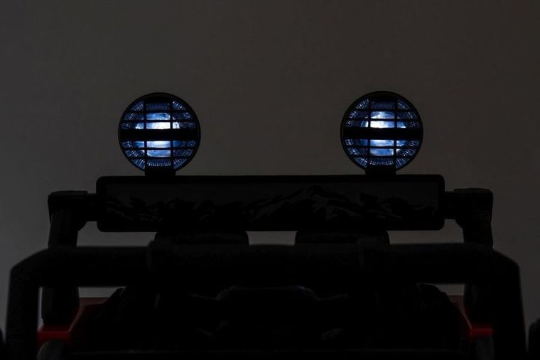 Lean Cars, Toyota FJ, pojazd na akumulator, JJ2099 4-4, czerwony