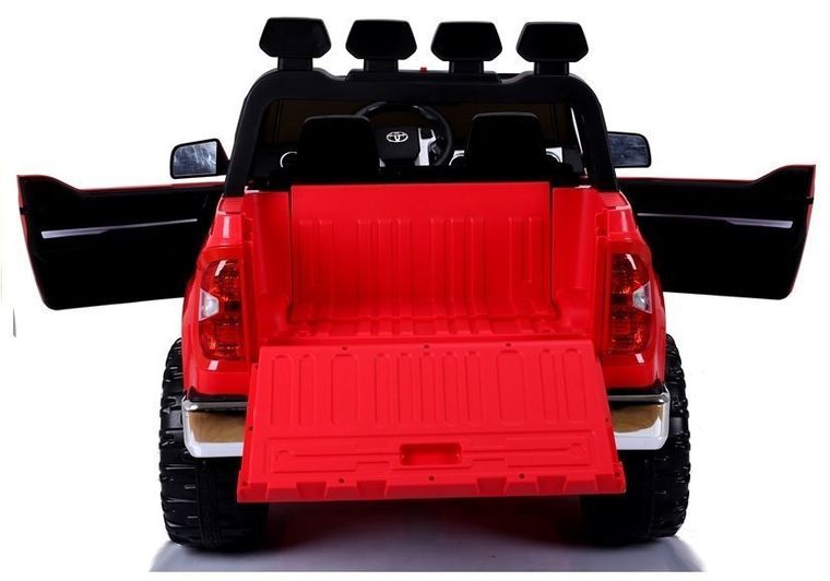 Lean Cars, Toyota Tundra, pojazd na akumulator, czerwony