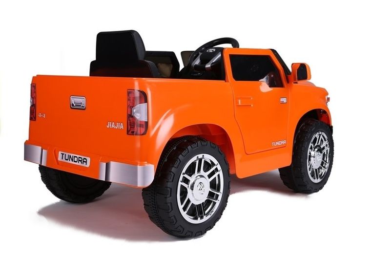 Lean Cars, Toyota Tundra, pojazd na akumulator, pomarańczowy lakierowany