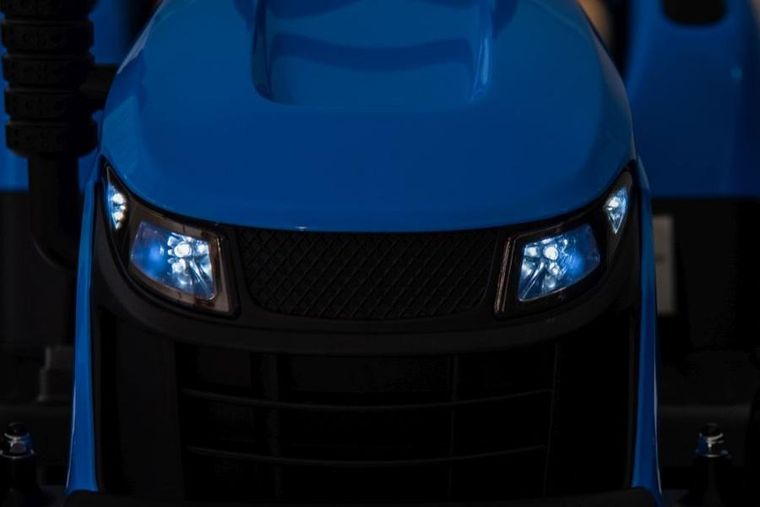 Lean Cars, traktor, pojazd na akumulator, BBH-030, niebieski