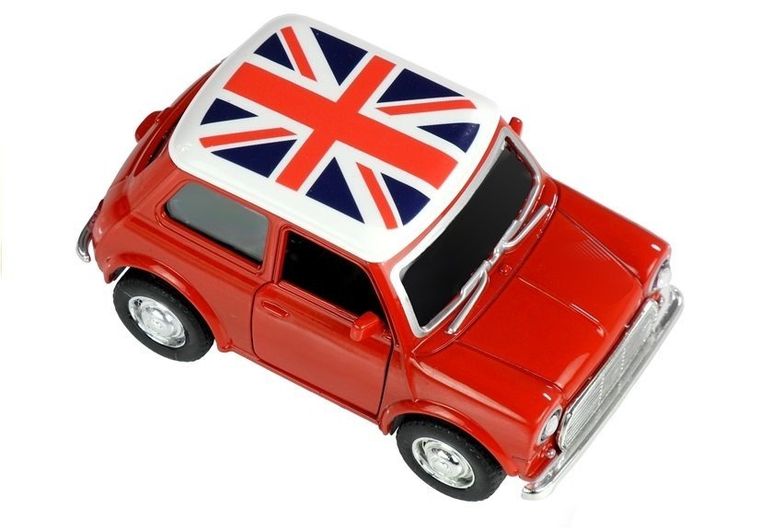 Lean Toys, autko klasyczne metalowe z dźwiękiem