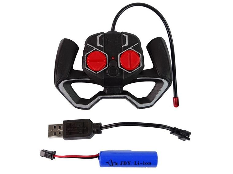 Lean Toys, Cross-Country R/C, auto terenowe, pojazd zdalnie sterowany, czerwony, 1:14