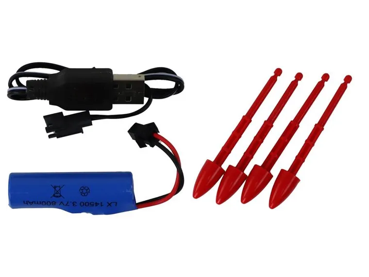 Lean Toys, czołg zdalnie sterowany, zielony, 27 MHz