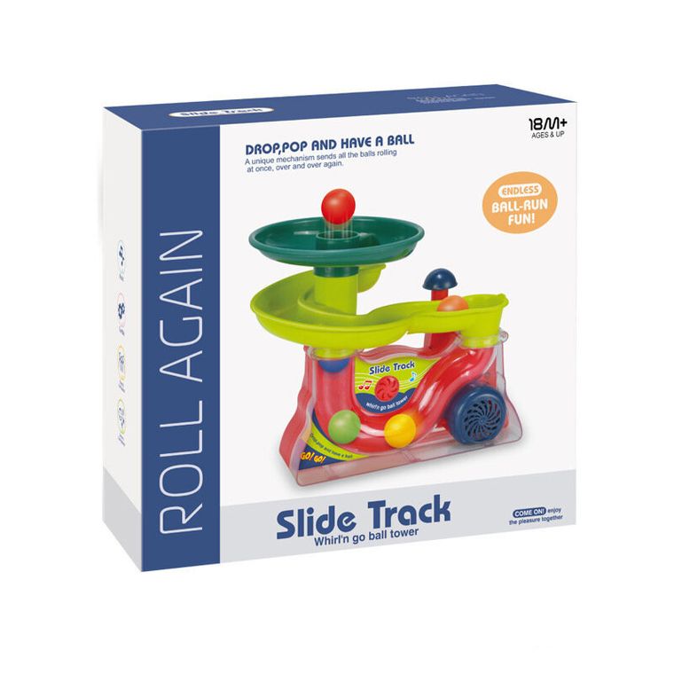 Lean Toys, Fontanna, zjeżdżalnia dla kulek