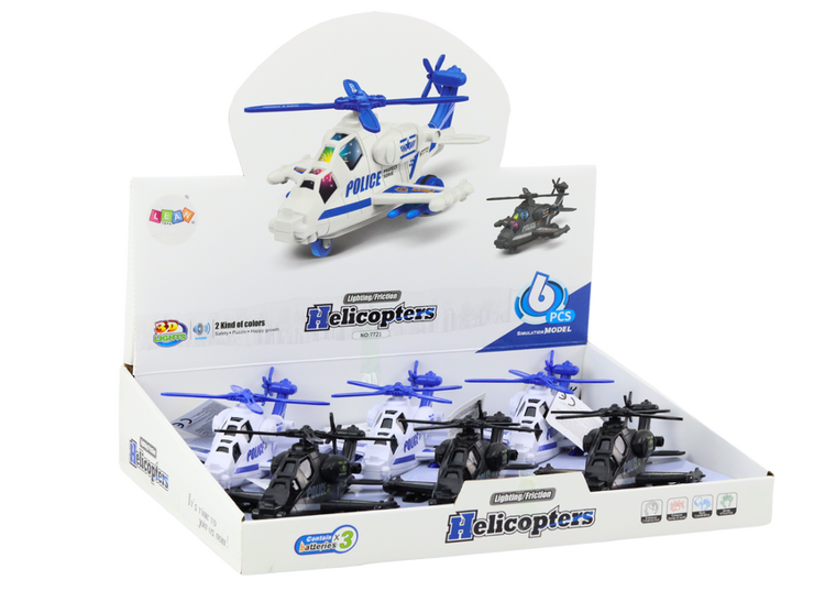 Lean Toys, Helikopter, pojazd policyjny