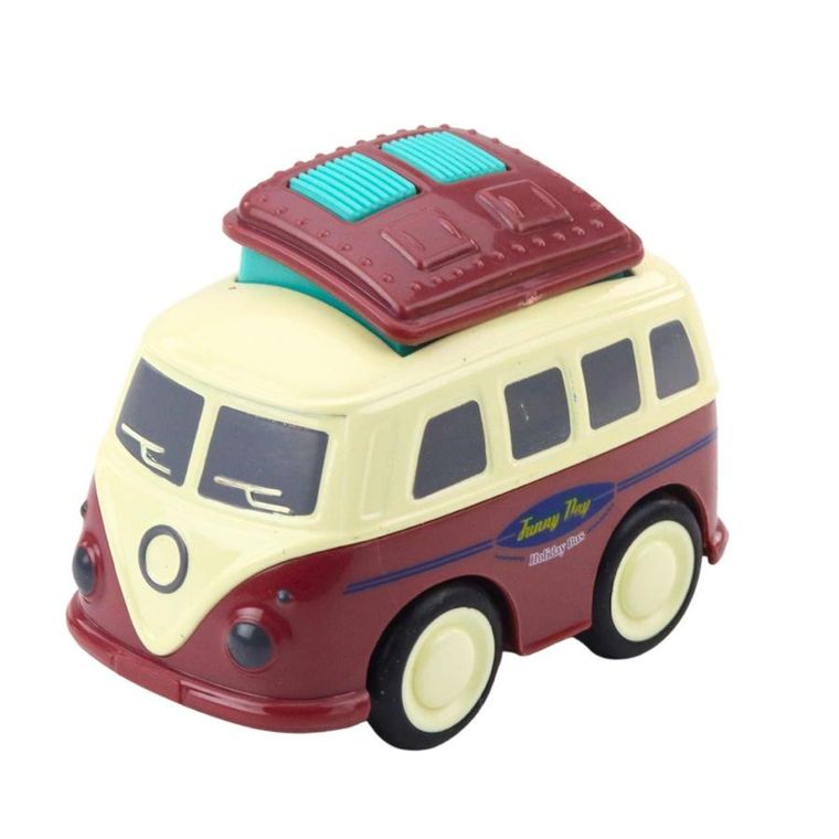 Lean Toys, kamper z bagażami, pojazd z napędem, 1 szt.