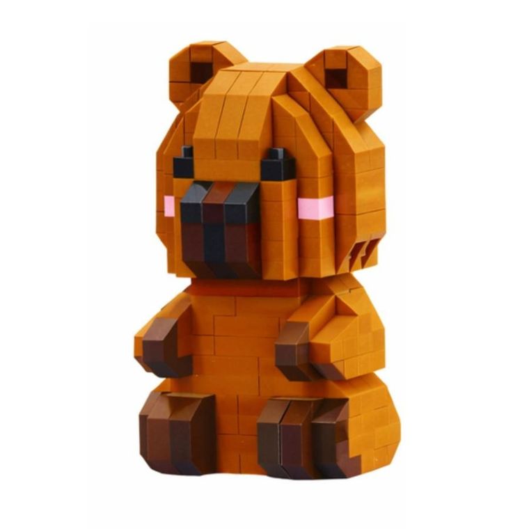 Lean Toys, kapibara, klocki, 204-263 elementów, 1 szt.