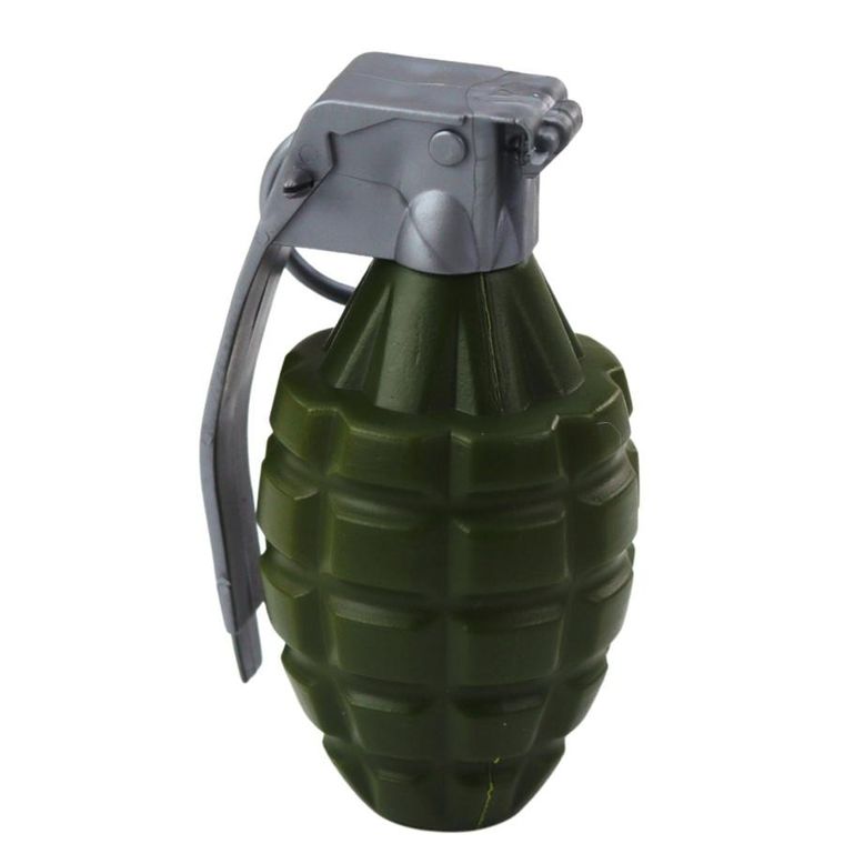 Lean Toys, karabin wojskowy z akcesoriami, mechaniczny dźwięk strzałów