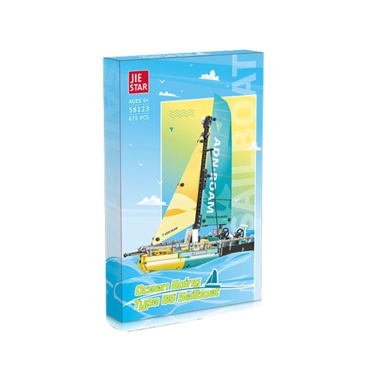 Lean Toys, klocki konstrukcyjne, 675 elementów