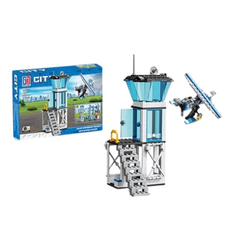 Lean Toys, klocki konstrukcyjne, Komisariat policji, 1 szt.