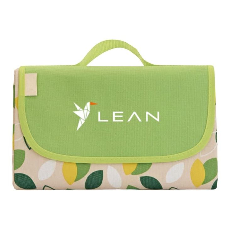 Lean Toys, koc piknikowy plażowy, składany, 200-200 cm