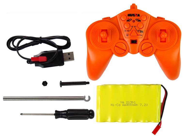 Lean Toys, koparka gąsienicowa, pojazd zdalnie sterowany, 1:14