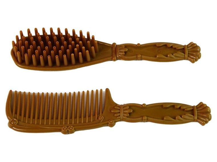 Lean Toys, lalka z białym koniem i akcesoriami