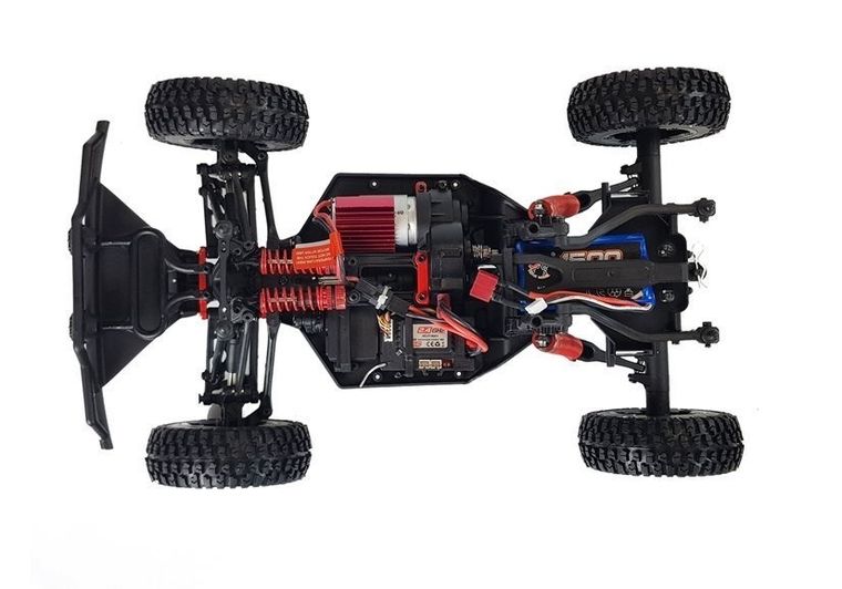 Lean Toys, Land Buster, pojazd zdalnie sterowany, 4-4, 1:12, niebieski