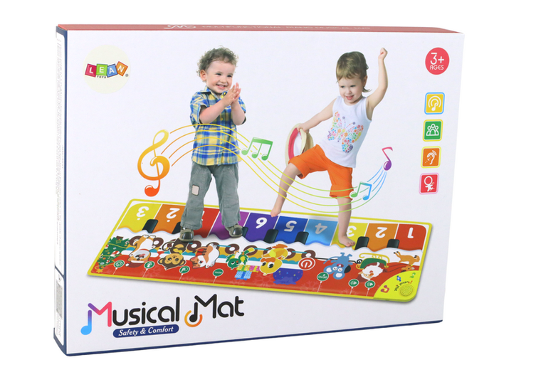 Lean Toys, mata do tańczenia, dźwięk, zwierzątka