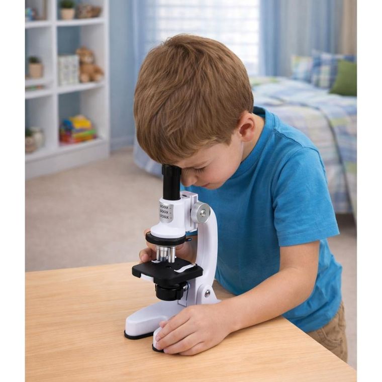 Lean Toys, mikroskop, 1200x, zestaw edukacyjny