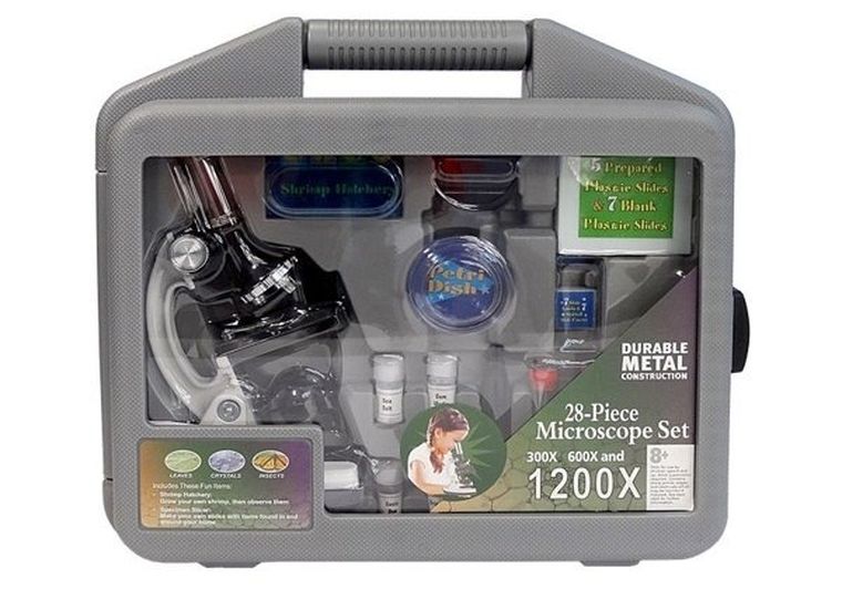 Lean Toys, mikroskop w walizce