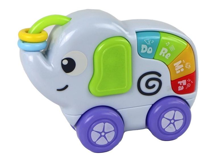 Lean Toys, pchacz interaktywny, niebieski