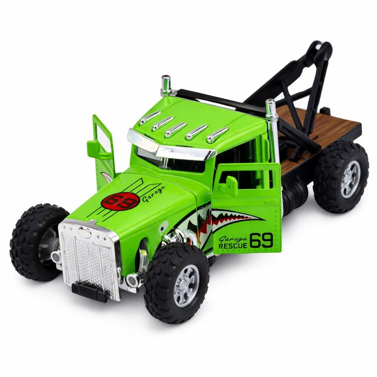 Lean Toys, pick-up holownik, autko metalowe, resorak, 1:32, 1 szt.