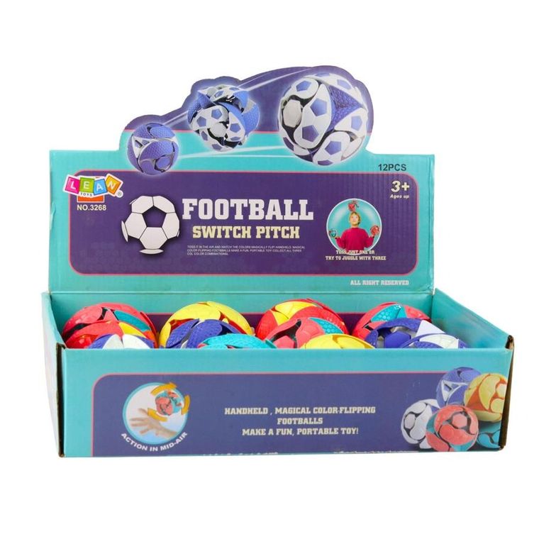 Lean Toys, piłka zmieniająca kolor, 8 cm, 1 szt.