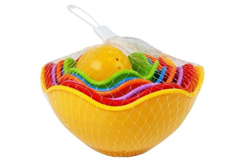 Lean Toys, piramidka, muszelki