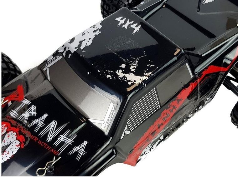 Lean Toys, Piranha off-read, pojazd zdalnie sterowany, czerwony, 1:10