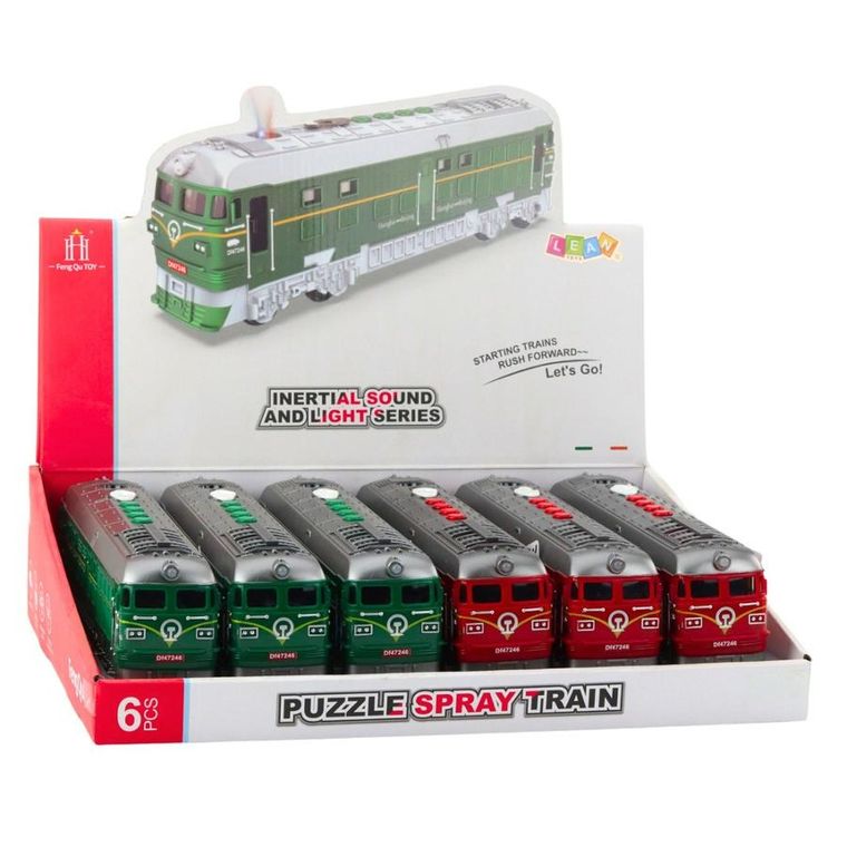 Lean Toys, pociąg interaktywny, 1 szt.