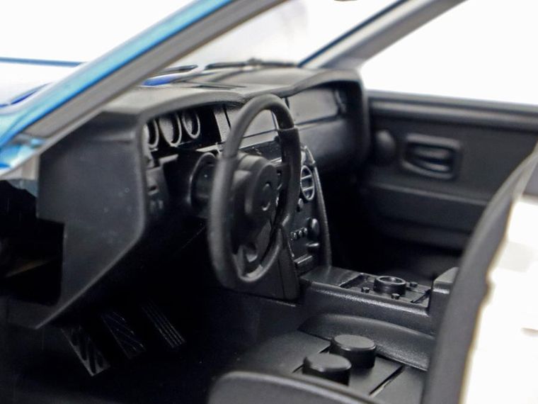 Lean Toys, pojazd zdalnie sterowany, biało-niebieski, 1:20