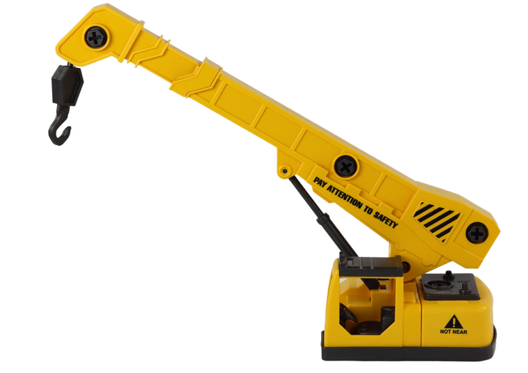 Lean Toys, pojazdy budowlane z dźwiękiem, 1:12, diy