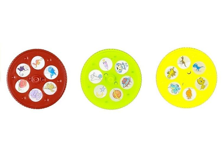 Lean Toys, projektor do rysowania, 2w1, dinozaur