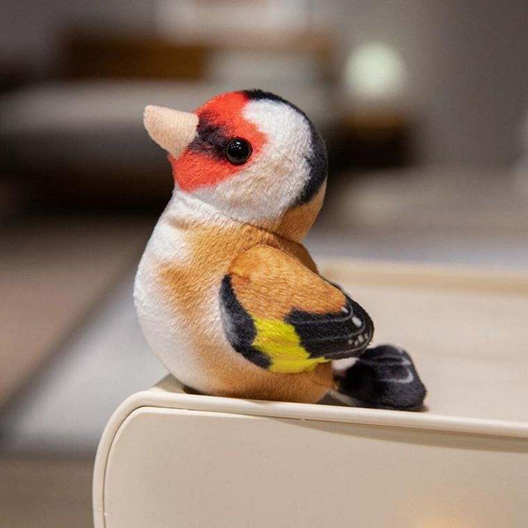 Lean Toys, Ptak, maskotka, 10 cm, 1 szt.