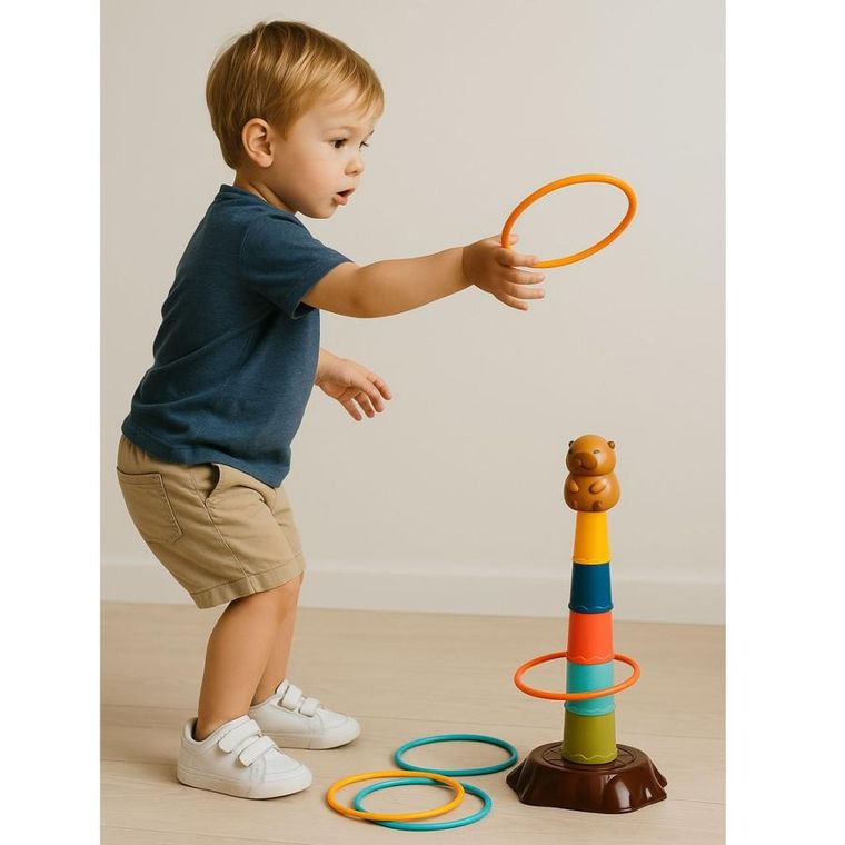 Lean Toys, rzut do celu, gra zręcznościowa, kapibara