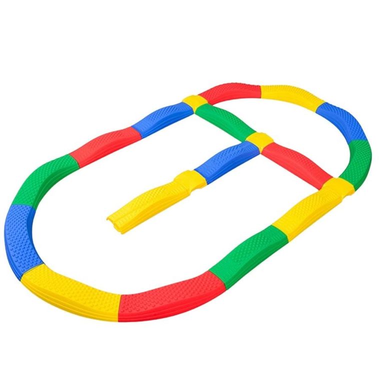 Lean Toys, ścieżka sensoryczna, deski równoważne, 16 desek